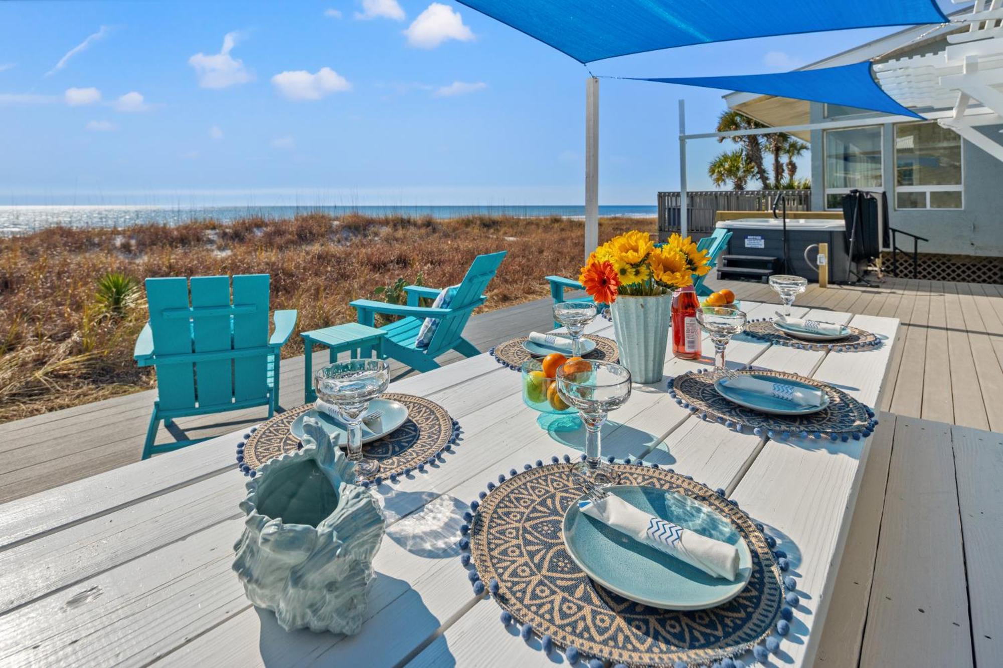 Luxury Gulf Front Property! Directly On The Beach! Sleeps 15! Panama Stadt Exterior foto